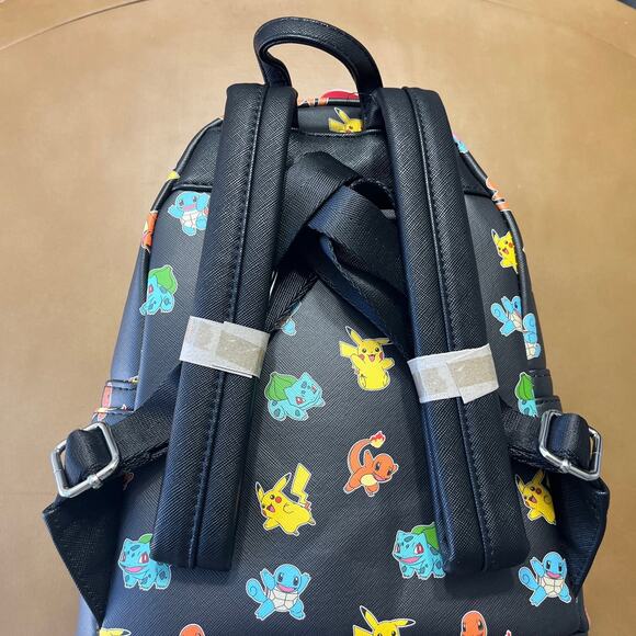 NEW Loungefly Collection Pokemon Starters Mini Backpack - Picture 3 of 6